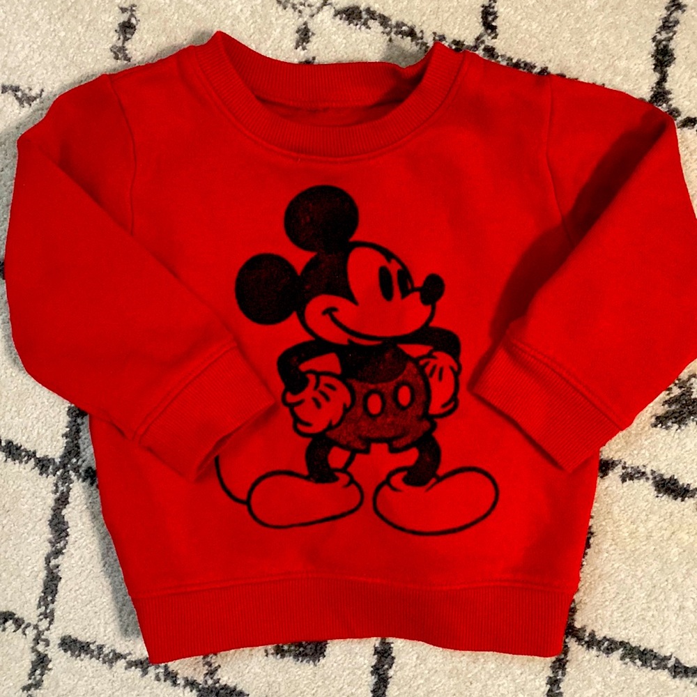 Jumping Beans Mickey sweater, 18 months
